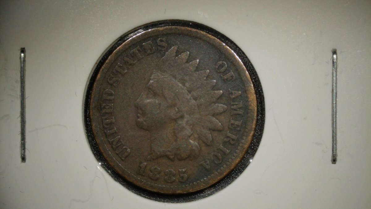 1882 1884 1885 1886 U.S. Indian Head Cents Collection - V.G. and G. Grades