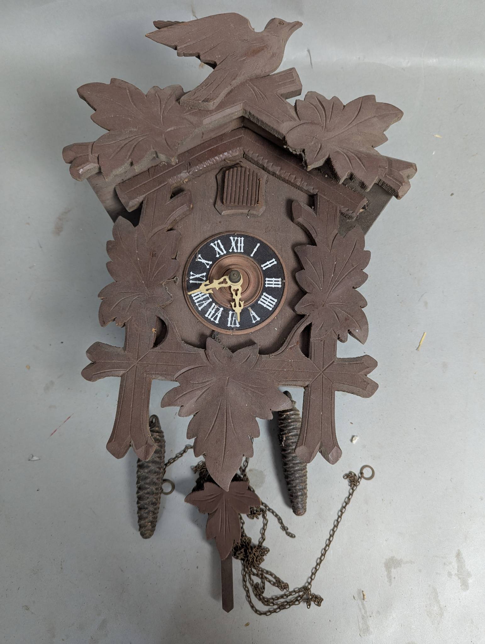 Black Forest German Cuckoo Clock by Ludwig Lenbach