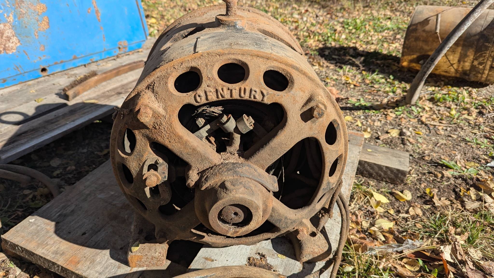 HUGE Century Electric Motor from 1903 with 2 Horsepower and 1750 RPM