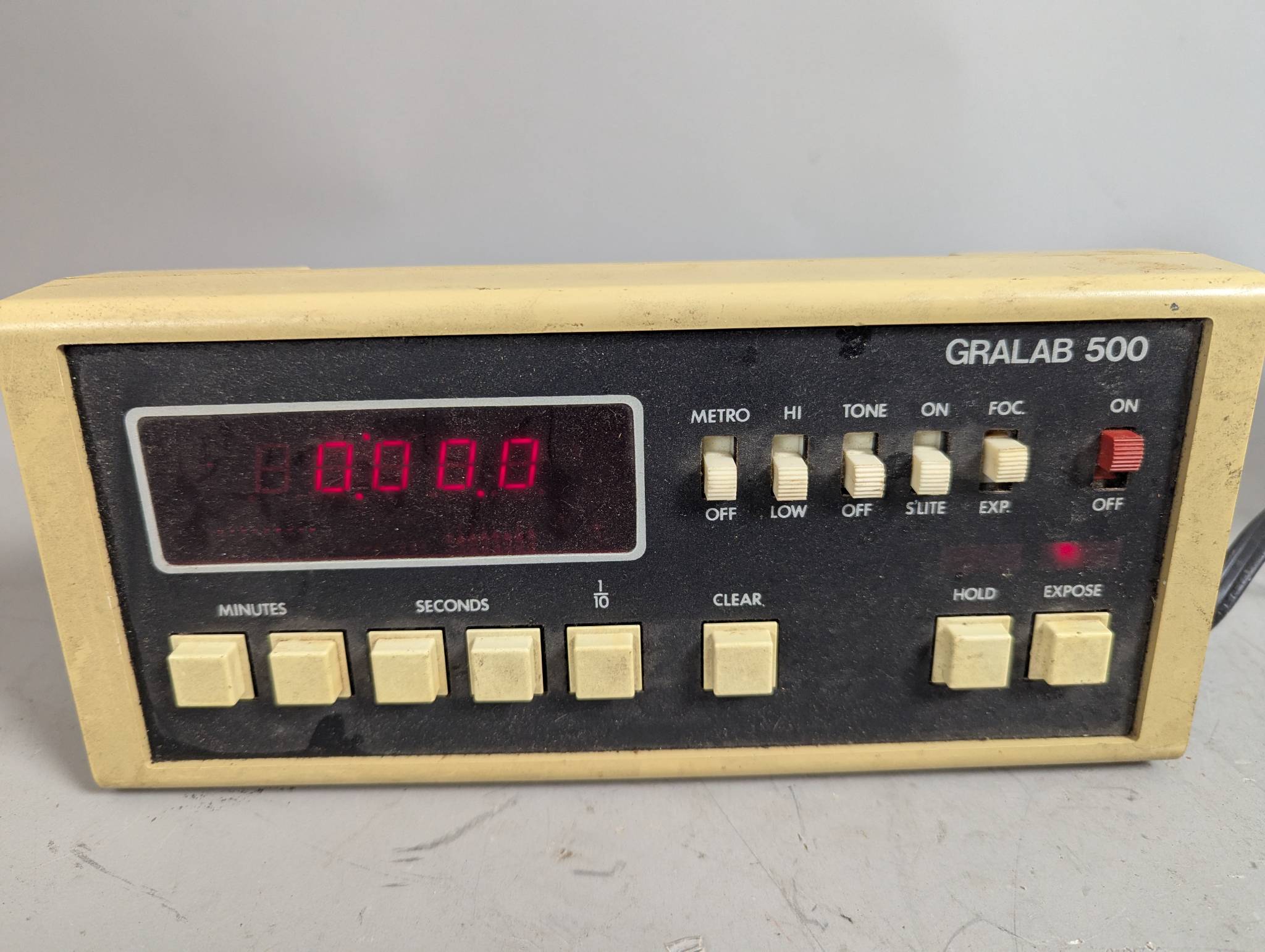 Gralab 500 Digital Timer by Dimco Gray