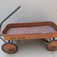 Eclipse Roller Bearing Coaster Wagon with Orange Finish