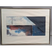 Jonde Northcutt Dream Crossing II Unique Color Etching Framed Art Collectible