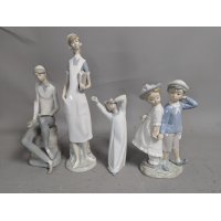Lladró Porcelain Figurine Collection Hebrew Student Nurse Sleepy Boy Couple
