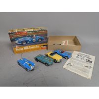 Monogram 1/32 Scale MGA Sports Car Lot with 4 Assembled Cars and Original Box