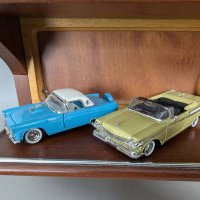 Lot of 16 Classic Cars of the Fifties with Display 