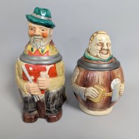 Two Antique German Beer Steins Including Gerz