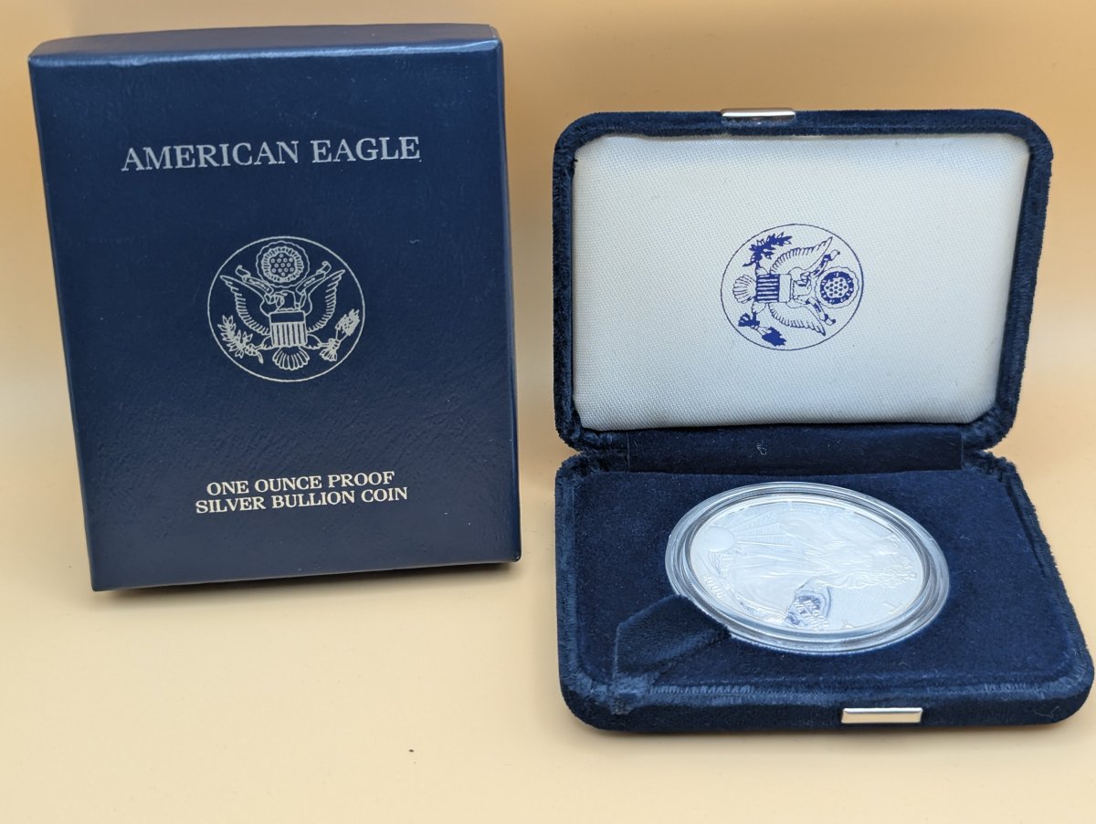 2006-W American Eagle One Ounce Proof Silver Dollar - Mint Condition - Adolph A. Weinman