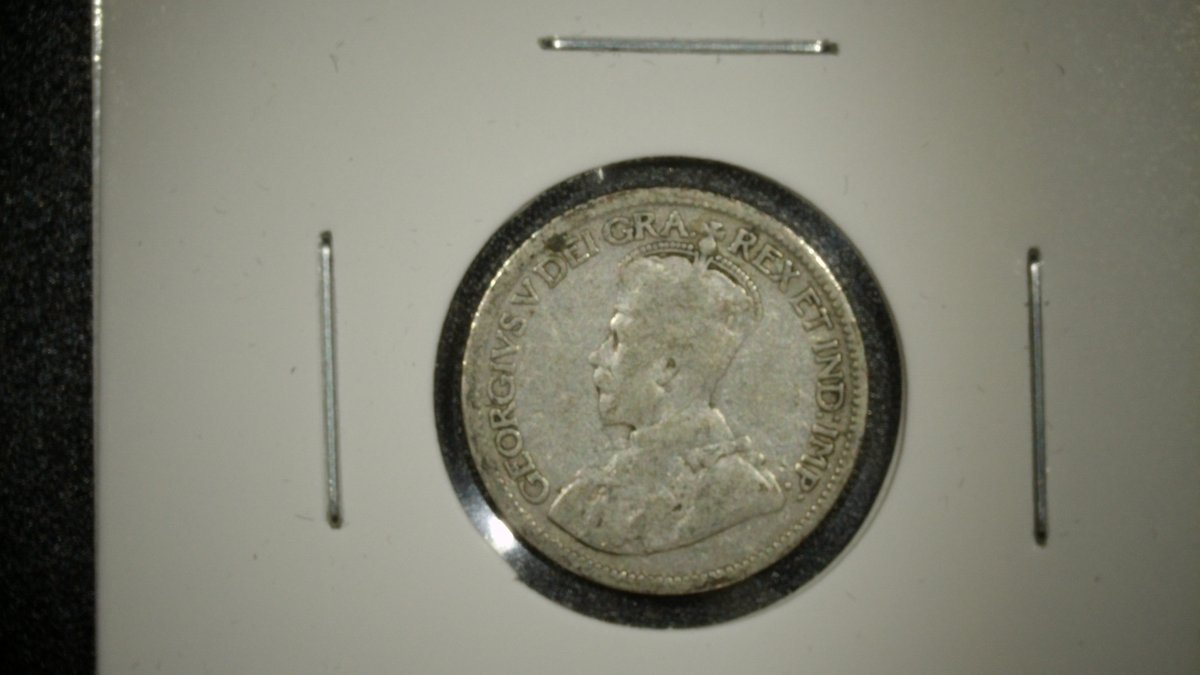 1896 Canada Silver 10 Cents Coin Queen Victoria About Good Royal Mint