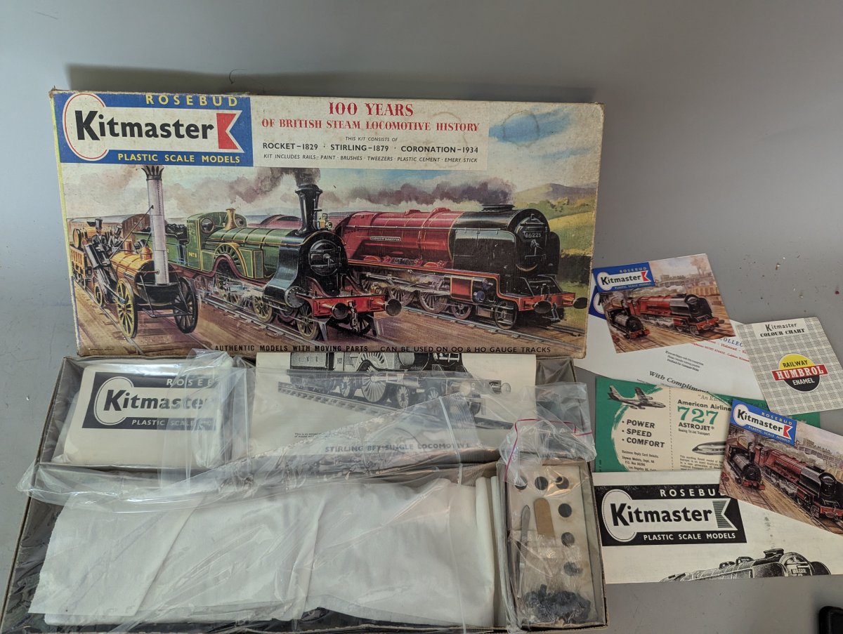 Rosebud Kitmaster 100 Years of British Steam Locomotive History Model Set