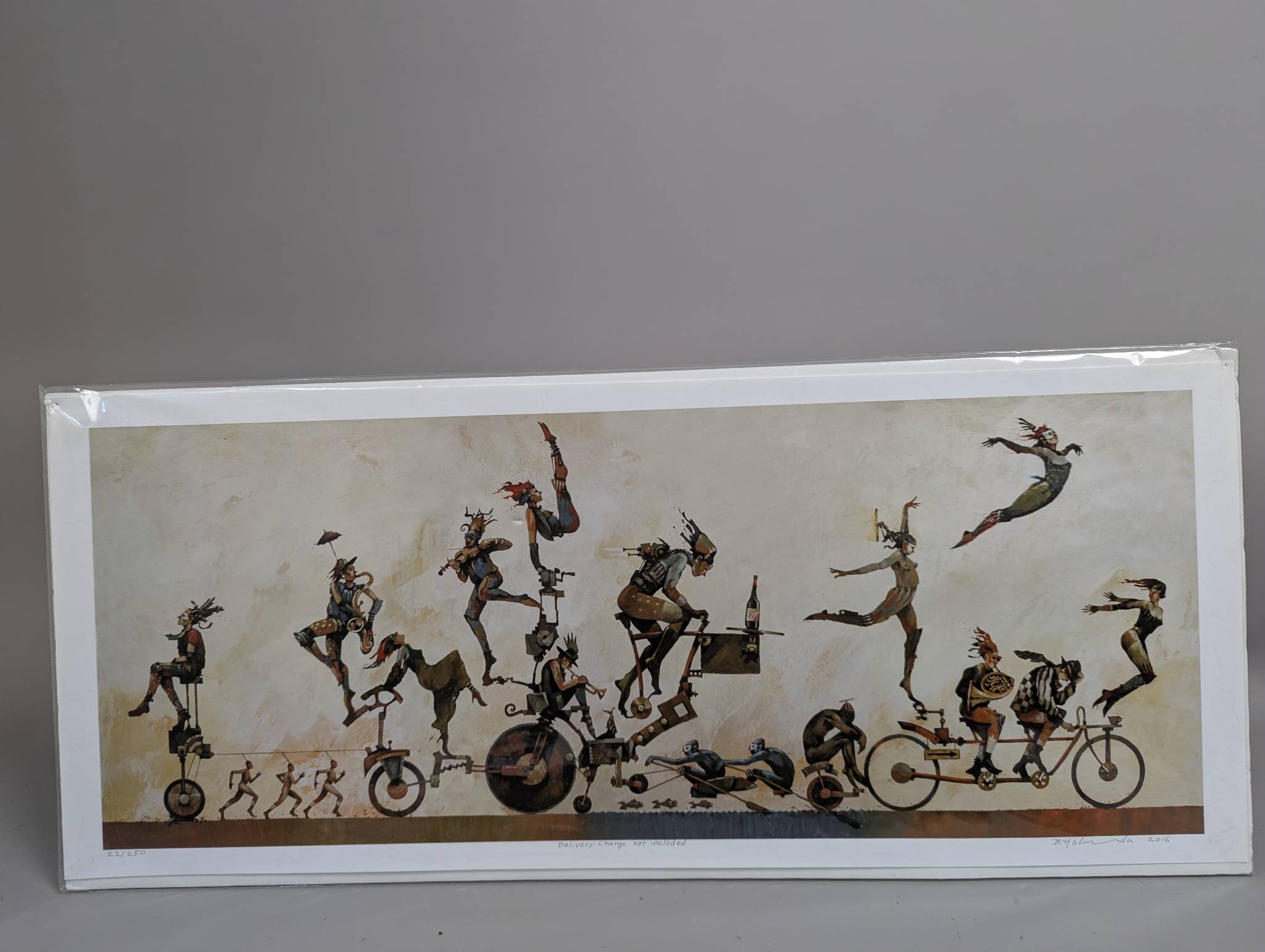 Bruce Holwerda Print Titled Delivery Charge Not Included