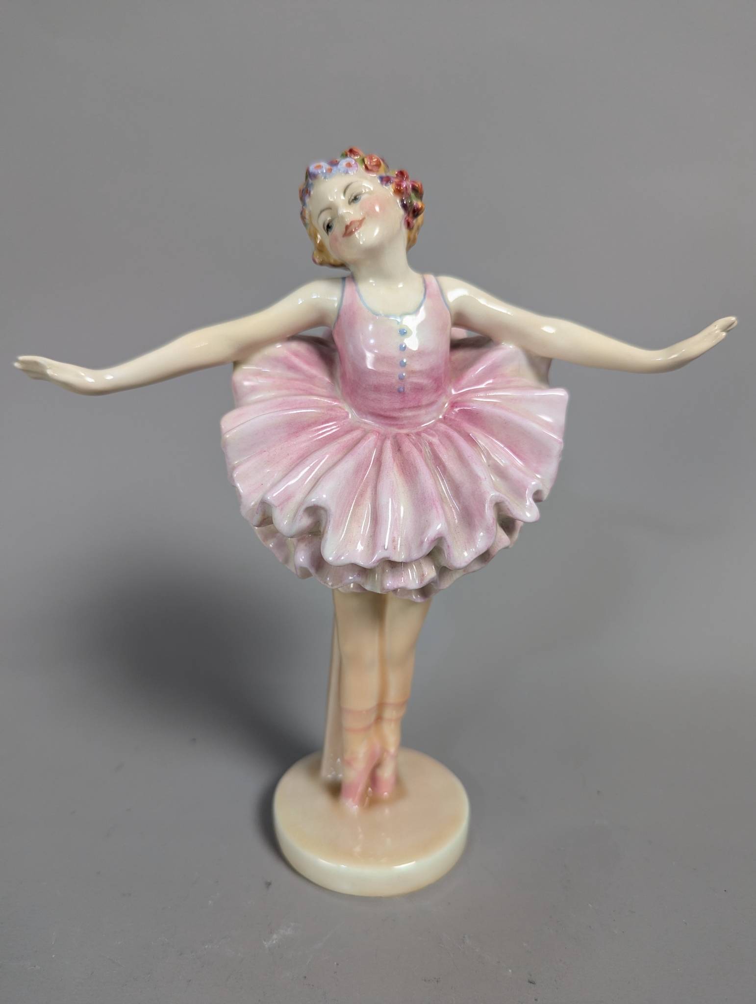Royal Doulton HN 1638 Ladybird Porcelain Figurine of Ballet Dancer