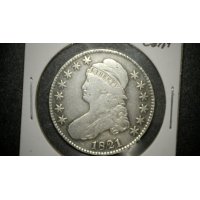 1821 Capped Bust Half Dollar XF John Reich United States Mint Philadelphia