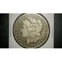 1878-CC Morgan Silver Dollar Fine by George T. Morgan - Carson City Mint Coin