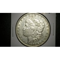 1878-CC Morgan Silver Dollar AU Grade, Key Date Coin – Stunning Collectible