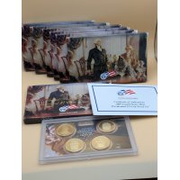Lot of 7 US Mint Presidential $1 Coin Proof Sets 2007 2008 2009 Excellent Condition