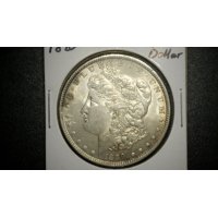 1889-P Morgan Silver Dollar by George T. Morgan Uncirculated Coin