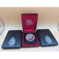 Lot of 3 1975 Royal Canadian Mint Calgary Centennial Proof Silver Dollars