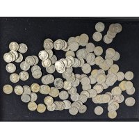 Bulk Lot of Dateless U.S. Buffalo Nickels by James Earle Fraser - 1.575 lbs Poor Grade