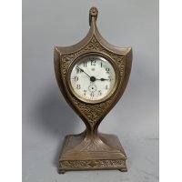 Jennings Brothers Art Nouveau Mantel Clock JB 1278 Vintage Decorative Timepiece