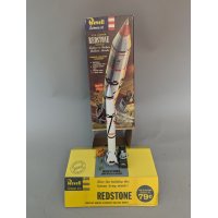 Revell US Army Redstone Missile Vintage Store Display and Assembled Model Kit