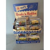 Eldon Vintage Boats n Bottles Store Display Complete Set 1966 Rare Collectible Toys
