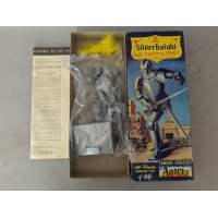 Aurora Famous Fighters Silver Knight of Augsburg 1560 Model Kit KI-98 Vintage Collectible