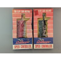 K&B Challenger Speed Controllers Set Vintage Slot Car Racing Collectibles
