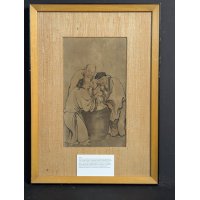 Japanese Woodblock Print 'The Three Vinegar Tasters' after Kano School Artist Biography