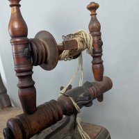 Mid-19th Century American Spinning Wheel 