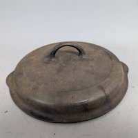 Griswold Cast Iron Round Self Basting Pan Lid Number 8 1038